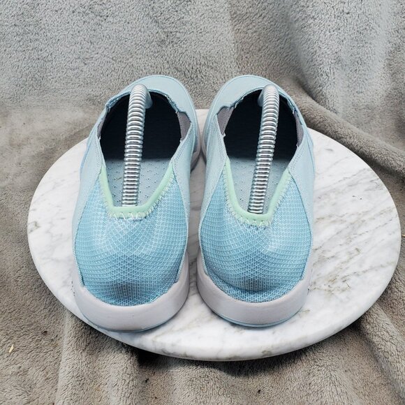 Xtra Tuf Shoes Womens Size 10 Light Blue Canvas Sheng Fu Slip On Sneaker - Picture 7 of 10